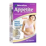 Appetite Suppressant - Homeopathic Maximum Appetite Suppressant Capsules for Men and Women, 60 caps., (NaturalCare)