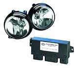 DynaView Evo2 Kit 3.54 in. Dia. Round Clear Lens Black Housing Incl. 2 Lamps/G-sensor/Wiring Harness/Installation Materials