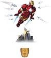 Uncle Milton - Iron Man Wild Walls - Light and Sound Room Decor