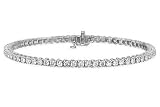 3 Carat Diamond Tennis Bracelet 14K White Gold