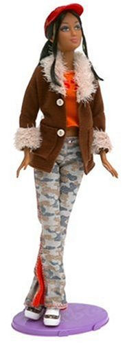Barbie Fashion Fever - Kayla Doll with Brown Suede Jacket