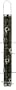Droll Yankee B72 30" Pewter 12 Port Executive Wild Bird Feeder