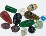 Fancy Glass Beads, 6oz. (Pk/60)