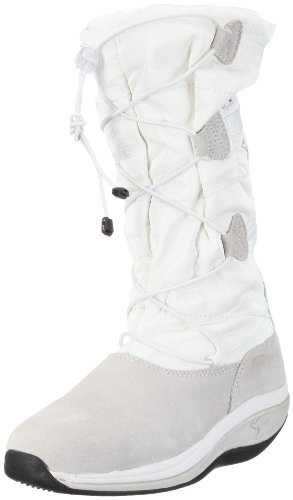 KangaROOS Nomad-II 31529/010, Damen Stiefel, Weiss (offwht/wht 010), EU 39