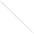 Sterling Silver Figaro Chain 22"