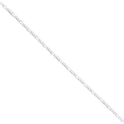 Sterling Silver Figaro Chain 22"