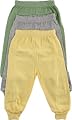 3-Pack Pants in Green, Small