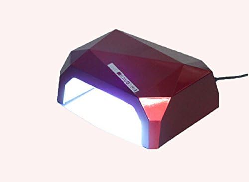 36w Nail Dryer Uv Lamp Gelish & Shellac Curing Tools (Red)