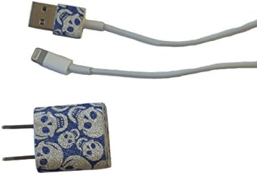 Phunkee Tree iPhone Glitter Charger, Skulls