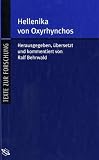 Produkt-Bild: Hellenika von Oxyrhynchos