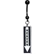 Heaven Down Arrow Traffic Sign Belly Ring