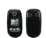 SOLID BLACK SNAP-ON COVER HARD CASE (With Optional Swivel Belt Clip) for LG VX8350 VX-8350