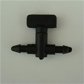 polyethylene tubing barbed shut-off valve from Drip Irrigation Products