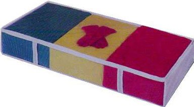 Childrens Toyshop  Kitchen & Housewares : Jumbo Underbed Bag, Stores, protects and organizes, White polypropylene and see-through vinyl UNDERBED BAG JUMBO