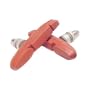 Kool Stop Supra 2 Bicycle Brake Shoes (Threaded, Salmon)