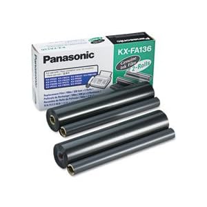Panasonic KX-FA136 Premium Quality Compatible Thermal Fax Roll 2 Pack