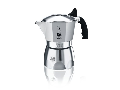 Bialetti Brikka 4 Tassen Espressokocher mit Cremaventil