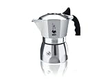 Bialetti Brikka 4 Tassen Espressokocher mit Cremaventil