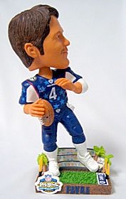 Green Bay Packers Brett Favre 2003 Pro Bowl Forever Collectibles Bobble Head