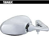 TANAX タナックス NAPOLEON ナポレオン： リュートミラー  左右共通/10mm　正ネジ  (クロームメッキ) APE-101-10
