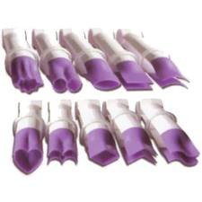 NY CAKE Adjustable Fondant Crimpers Plain, Set of 10