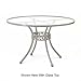 Heritage Cast Top Dining Table Size: 44