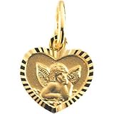 14K Yellow Gold Angel Pendant | Size/Info: 07.00X08.00mm