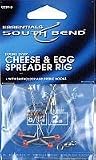 South Bend Fishing Lures Cheese Egg Spreader Rig Size 8