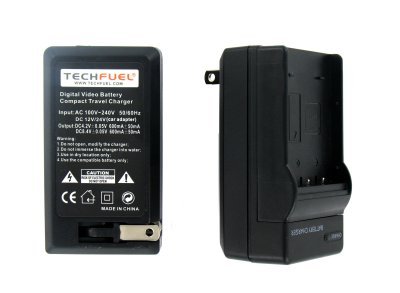Panasonic Lumix DMC-TZ3 Digital Camera Battery Charger – TechFuel® AC & DC Compatible Travel Battery Charger