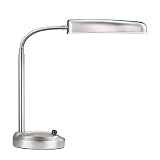 10,000 LUX Vollspektrum Tageslicht Schreibtischlampe - 70 Watt - nickelvon "Androv"