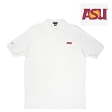 Arizona State Sun Devils NCAA Classic Pique Polo Shirt (White)