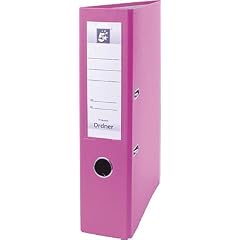 5 Star A-Ordner PP A4 75mm rosa 341