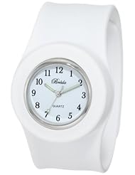 Breda Womens 2321-white "Lilly" Slap On Silicone Watch