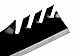 USA Mower Blades (3 CMB111BP Toothed Low Lift Blade Fits Ferris Kees Lesco Snapper Wright 1520842 823006 0788 50170 Length 21in. Width 3in. Thickness .250in. Center Hole 5/8in. 60 61in. Deck