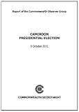 Cameroon presidential election : 9 October 2011