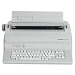 Typewriter, Business Class, 4-Typing Pitches, 2-Line Correction Memory, Gray BRTEM530