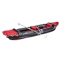 XQMax 2 Person Inflatable Kayak Canoe with Paddles