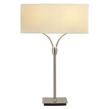 Wishbone Table Lamp-Steel