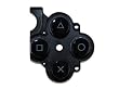 PSP 2000 Slim D-Pad Rubber Buttons (Black)