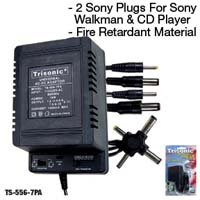 UNIVERSAL AC DC ADAPTER ADAPTOR SONY 1000mA 1.5 to 12 V