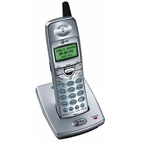 At&t E5655 5.8 Ghz Dss Speakerphone With Cid/itad In Silver/grey
