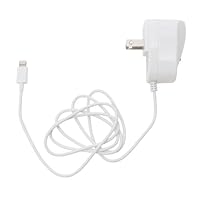 Skiva AC/Wall Charger with 8-Pin Lightning Cable for iPad 4, iPhone 5 and other Lightning port devices