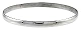 5 mm (3/16) Sterling Silver High Polished Slip-On Bangle