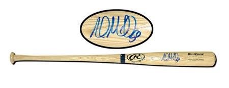 Rawlings Big Stick Bat signed by Detroit Tigers Andrew Miller - Autographed MLB Bats