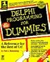 Delphi Programming for Dummies
