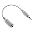 Eforcity Universal Headphone Adapter 2.5mm to 3.5mm