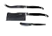 Laguiole Cheese Service, Noir