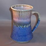 Blue Collage 2 Stoneware Mug