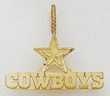 NFL Dallas Cowboys Charm - 14kt Solid Gold
