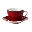 Soho Set of 6 Cups and Saucers - Red